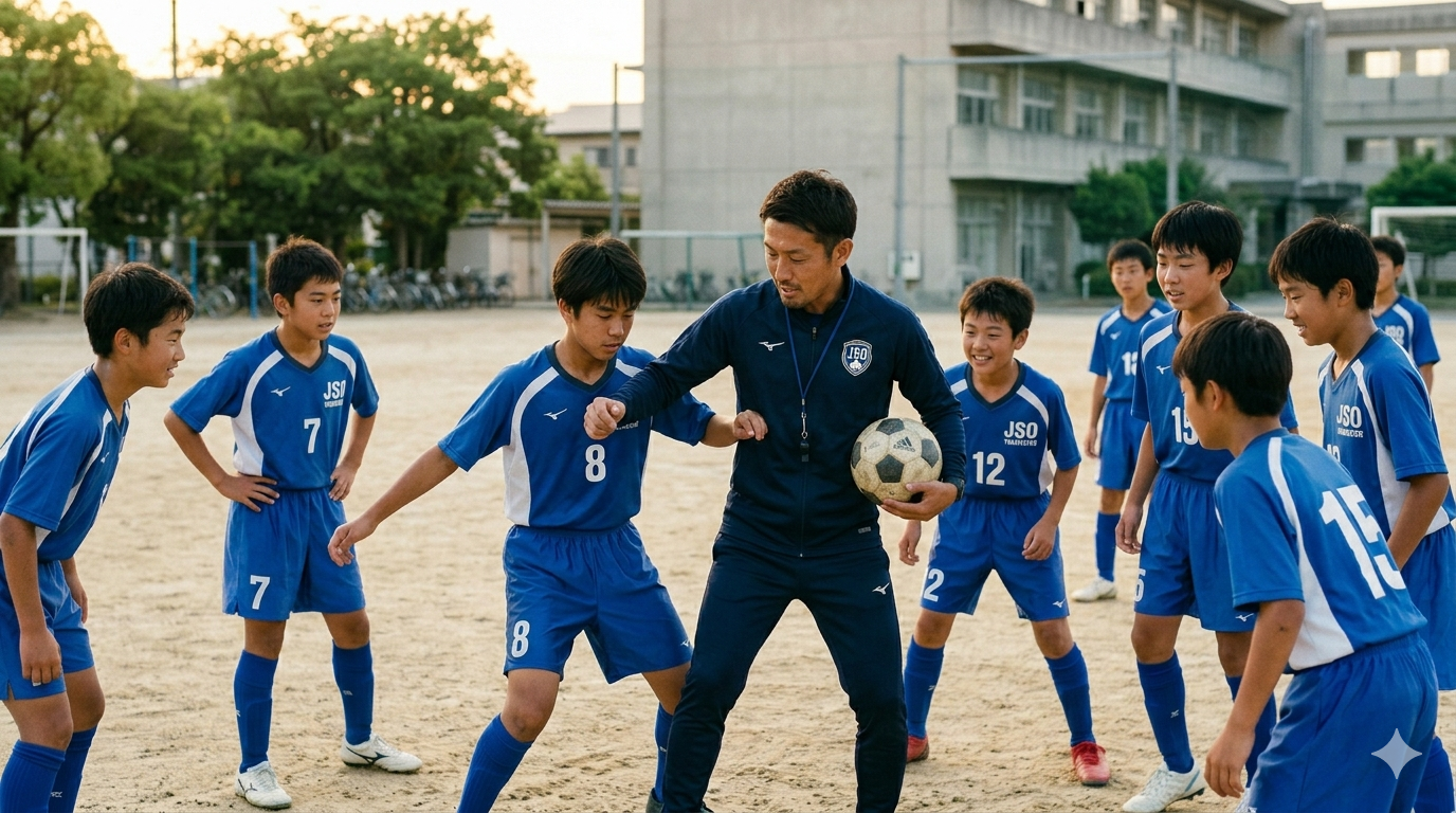 地域で活動する子供たちと指導者